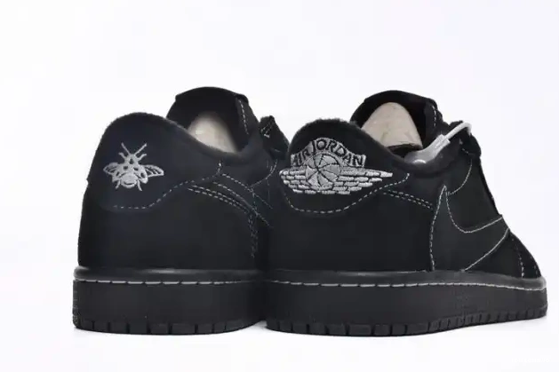Rep TBkick Scott x Air Black OG Phantom Low 1 Jordan DM7866-001 Travis 0603